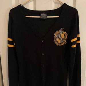Harry Potter Hufflepuff Cardigan Small